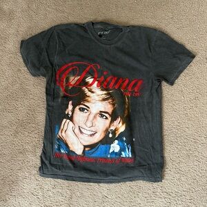 Moby thift princess Diana shirt